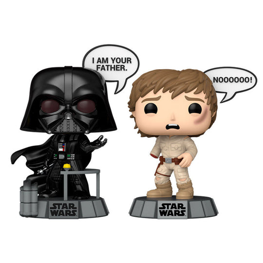 Figurine FUNKO POP de Luke Skywalker 9cm en vinyle, présentée dans sa boîte collector