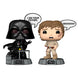Figurine FUNKO POP de Luke Skywalker 9cm en vinyle, présentée dans sa boîte collector