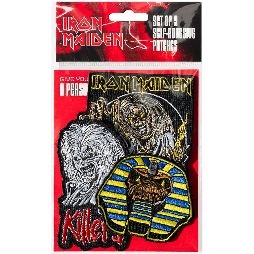 Écusson Iron Maiden design 2 avec illustration colorée et contours nets