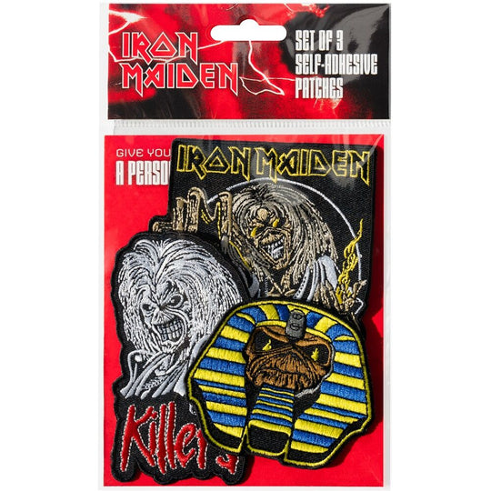 Écusson Iron Maiden design 2 avec illustration colorée et contours nets