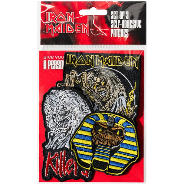 Écusson Iron Maiden design 2 avec illustration colorée et contours nets