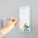 Présentation du bloc-notes Stitch ouvert montrant plusieurs feuilles détachables
