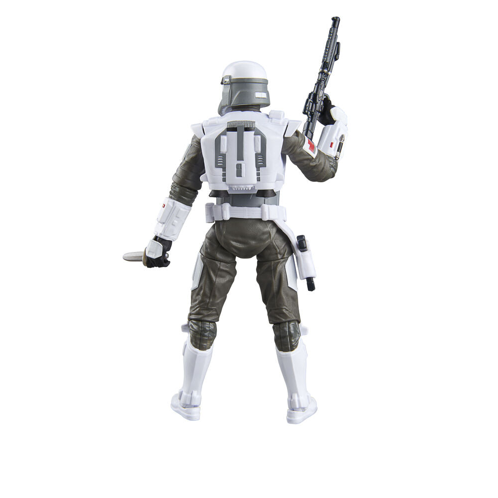 Présentation de la figurine avec tous les accessoires disposés autour