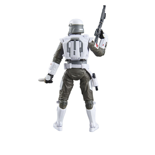 Présentation de la figurine avec tous les accessoires disposés autour