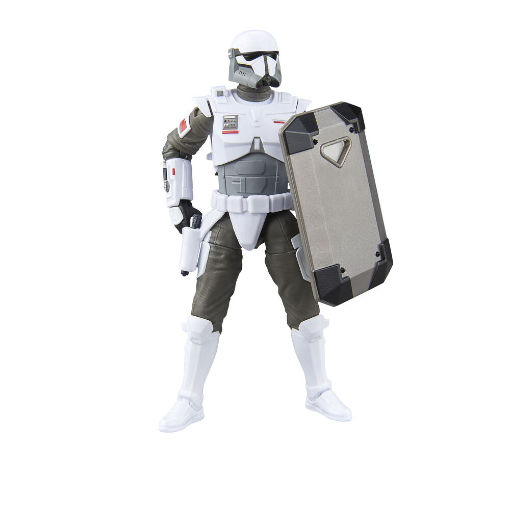 Photo de la boîte officielle HASBRO contenant la figurine Star Wars Mandalorian