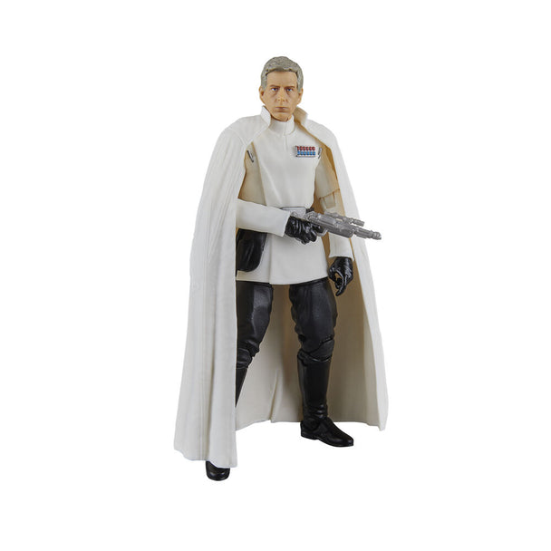 Zoom sur le visage détaillé de la figurine Orson Director Andor Star Wars HASBRO