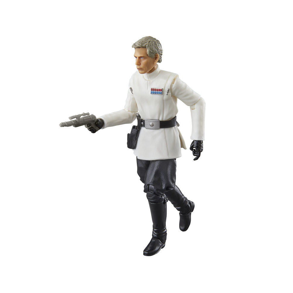 Figurine Orson Director Andor Star Wars posée sur un socle d'exposition