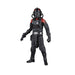 Vue arrière de la figurine Star Wars Andor Cassian Sienar 15 cm articulée