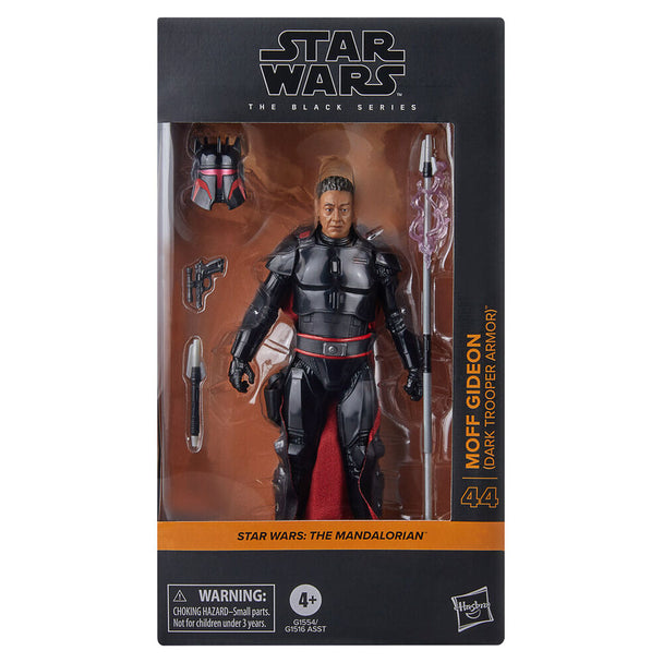Figurine Moff Gideon en armure noire de 15 cm de la série Star Wars The Mandalorian par HASBRO