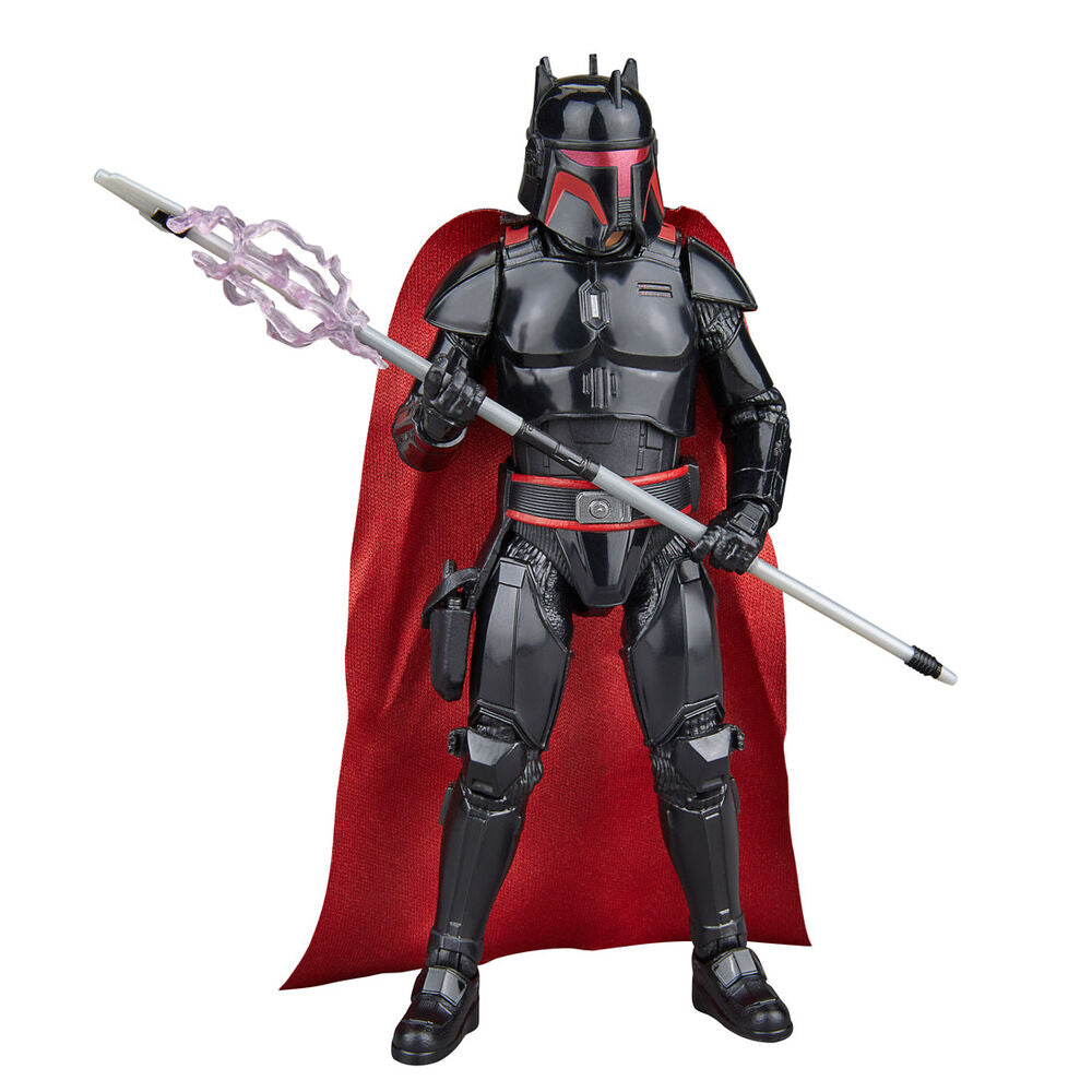 Figurine Moff Gideon tenant ses accessoires inclus pour des scènes de combat réalistes