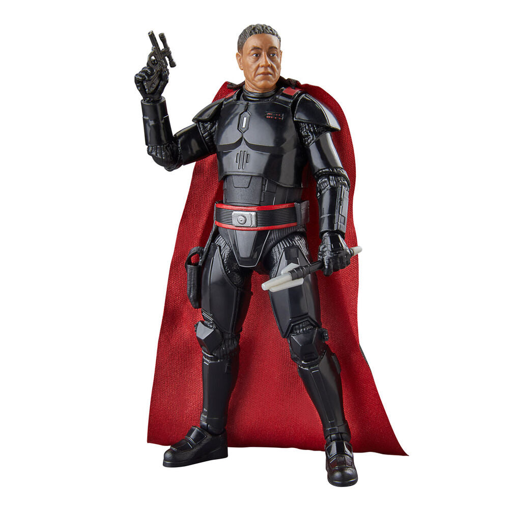Emballage officiel HASBRO de la figurine Moff Gideon Star Wars The Mandalorian 15 cm