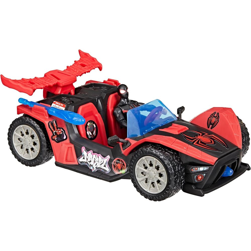 Ensemble complet avec 3 projectiles arachnides inclus pour le lanceur Marvel