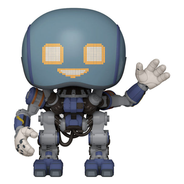 Vue de face de la figurine Funko POP The Electric State Herman avec détails précis et couleurs vives