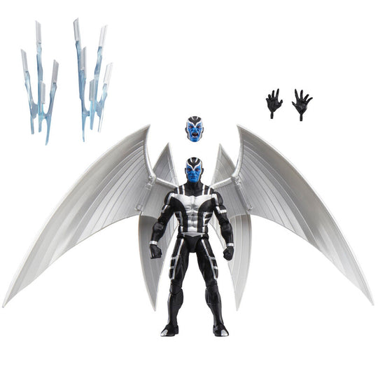 Vue rapprochée de la tête alternative d'Archangel X-Force avec expression différente