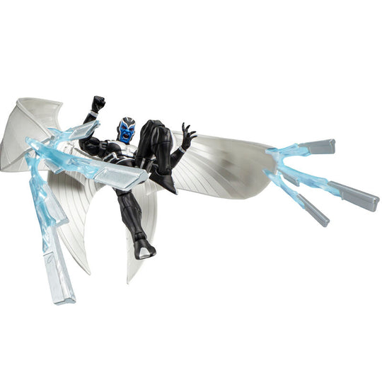 Figurine Archangel X-Force en pose dynamique avec ailes ouvertes et épées croisées