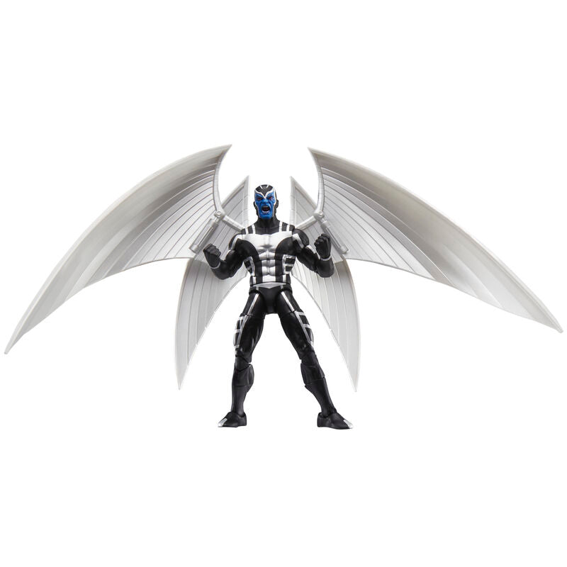 Vue latérale de la figurine Archangel X-Force mettant en valeur les détails du costume