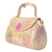 Gros plan sur la bandoulière ajustable et boucle 3D du sac Loungefly Stitch