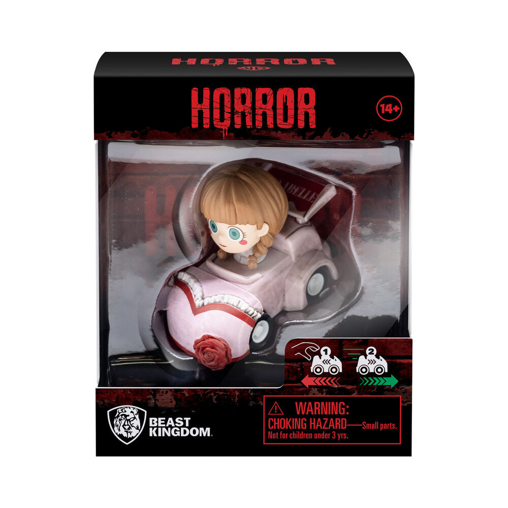 Gros plan sur la tête de la figurine Horror Zoom Hero 5cm modèle 3