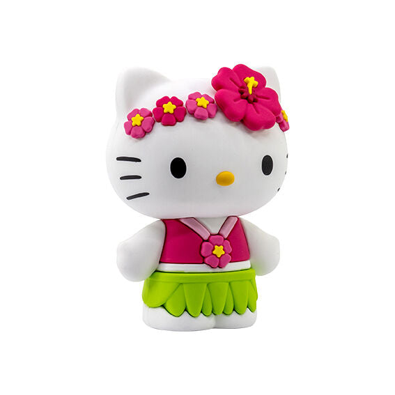 Figurine Hello Kitty 7cm avec robe à pois et chaussures rouges