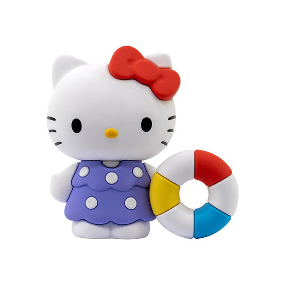 Hello Kitty en tenue sportive, figurine surprise avec ballon de foot