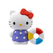 Hello Kitty en tenue sportive, figurine surprise avec ballon de foot