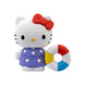 Hello Kitty en tenue sportive, figurine surprise avec ballon de foot