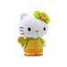 Figurine Hello Kitty avec robe à motifs floraux, modèle 7cm