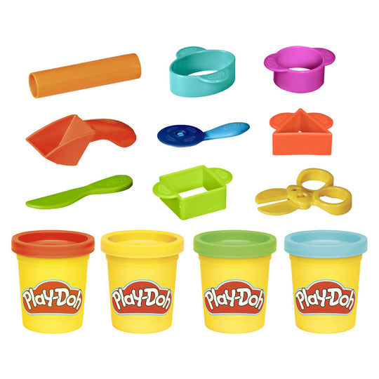 Play-Doh Starter Set HASBRO avec 9 accessoires colorés pour modeler et créer