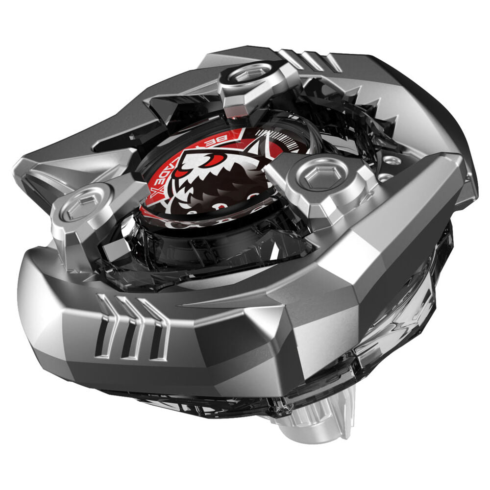 Présentation des différentes lames, cliquets et pignons du kit de renforcement Beyblade X Keel Shark.