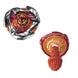 Kit complet Beyblade X Hammer Incendio 3-70H UX avec toupie et lanceur sur fond blanc