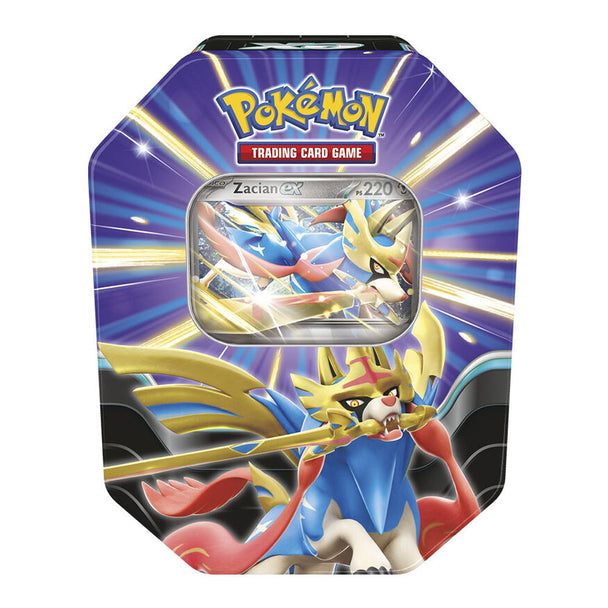 Détail des 4 boosters Pokémon TCG inclus dans la boîte pour agrandir votre collection