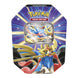 Détail des 4 boosters Pokémon TCG inclus dans la boîte pour agrandir votre collection