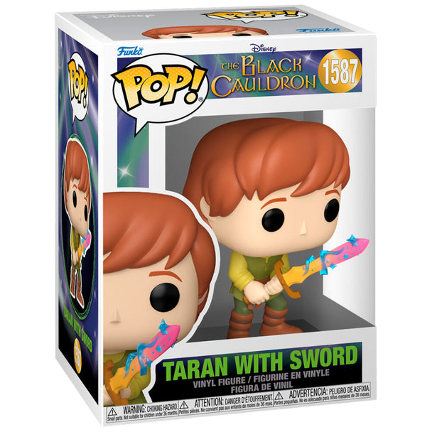 Figurine Funko POP Disney Taran avec épée de 9 cm dans sa boîte cadeau officielle