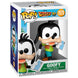 Vue de face de la figurine Funko POP Goofy avec détails colorés et design fidèle au film A Goofy Movie