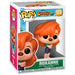 Vue détaillée de la figurine Funko POP Roxanne de A Goofy Movie, personnage Disney en vinyle, emballage collector