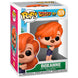 Vue détaillée de la figurine Funko POP Roxanne de A Goofy Movie, personnage Disney en vinyle, emballage collector