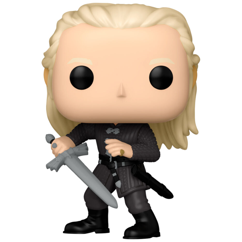 Vue de profil de la figurine Funko POP Daemon Targaryen issue de The House of the Dragon