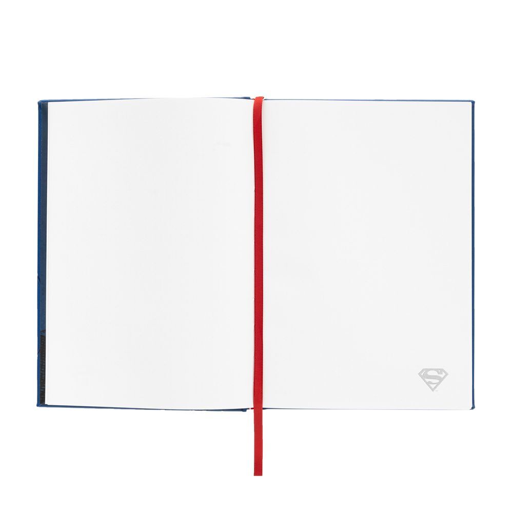 Pages lignées intérieures du cahier A5 DC Comics parfaites pour écrire et dessiner