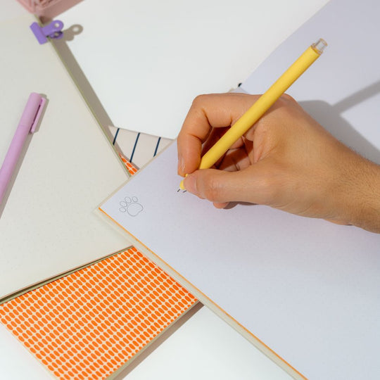 Packaging élégant du carnet Garfield A5 premium ERIK prêt à être offert