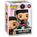 Figurine Funko POP Luis Suarez en tenue Inter Miami, vue de face avec détails précis du visage et maillot