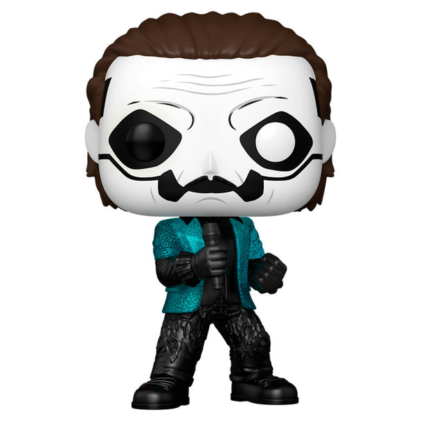 Figurine Funko POP Ghost Papa Emeritus IV en vinyle de 9 cm, présentée dans sa boîte cadeau collector