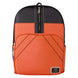 Vue de face du sac à dos Loungefly Naruto Shippuden en cuir vegan avec détails brodés et embossés