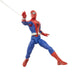 Photo de la figurine Marvel Legends Spider-Man 77 en position dynamique sautante