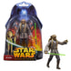 Vue latérale gauche de la figurine Kit Fisto articulée Star Wars