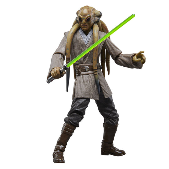 Kit Fisto avec articulation visible aux coudes et genoux