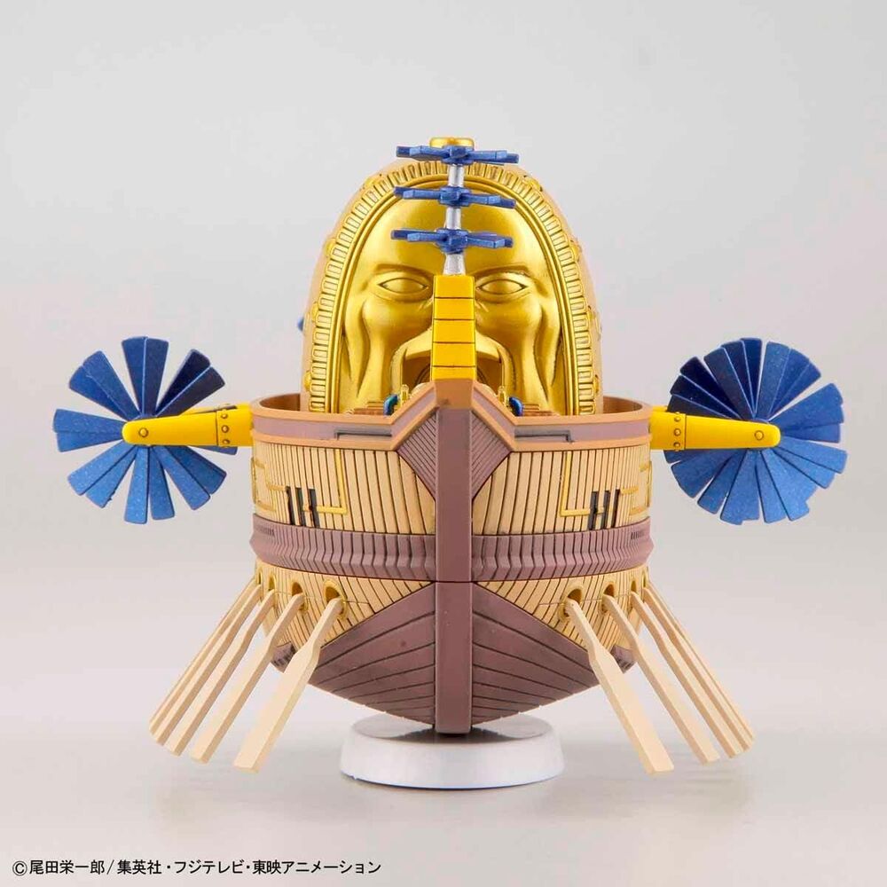 Packaging officiel BANDAI HOBBY du kit modèle One Piece ARK 15cm avec illustrations et instructions