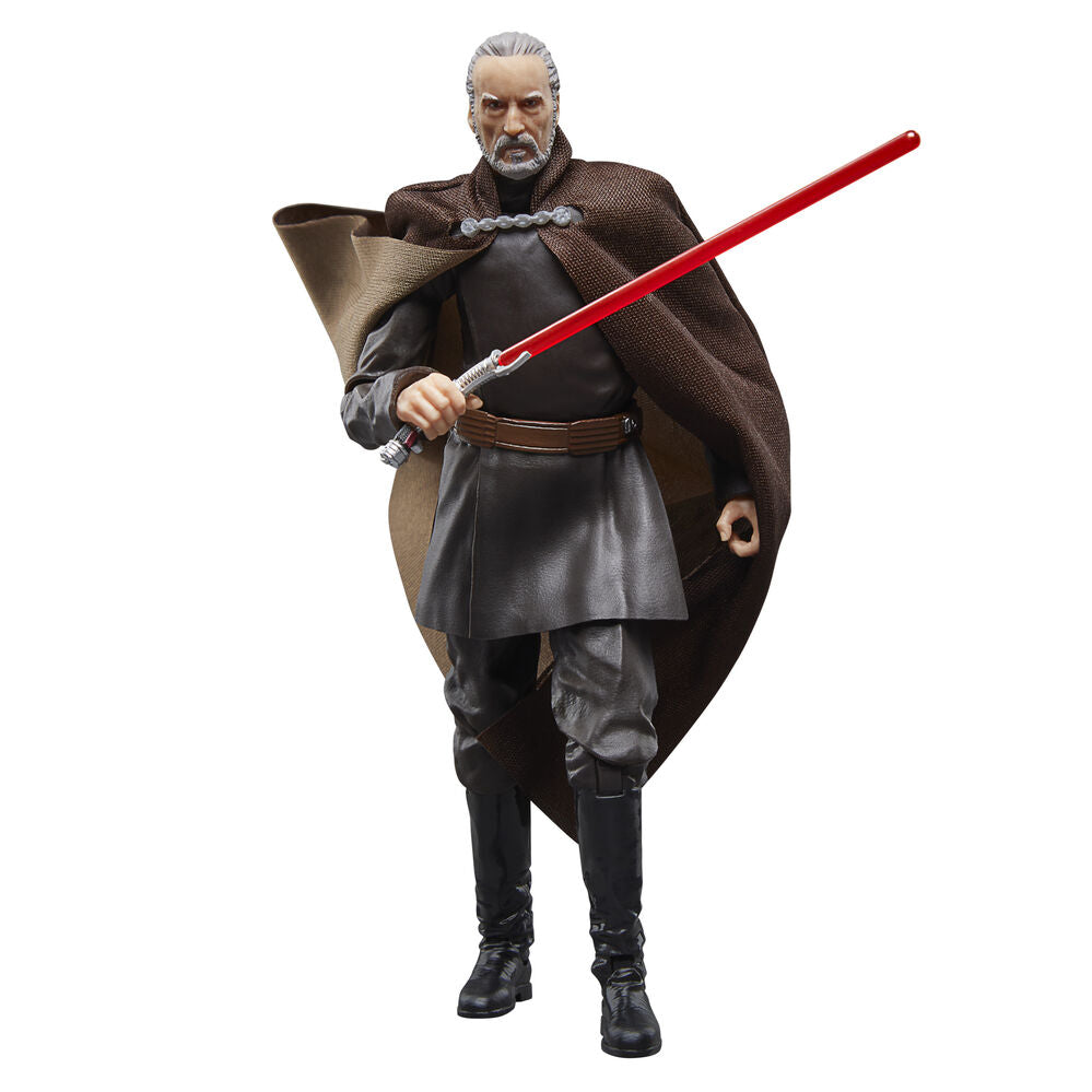 Effet de combat lumineux sur la figurine articulée Count Dooku 15cm
