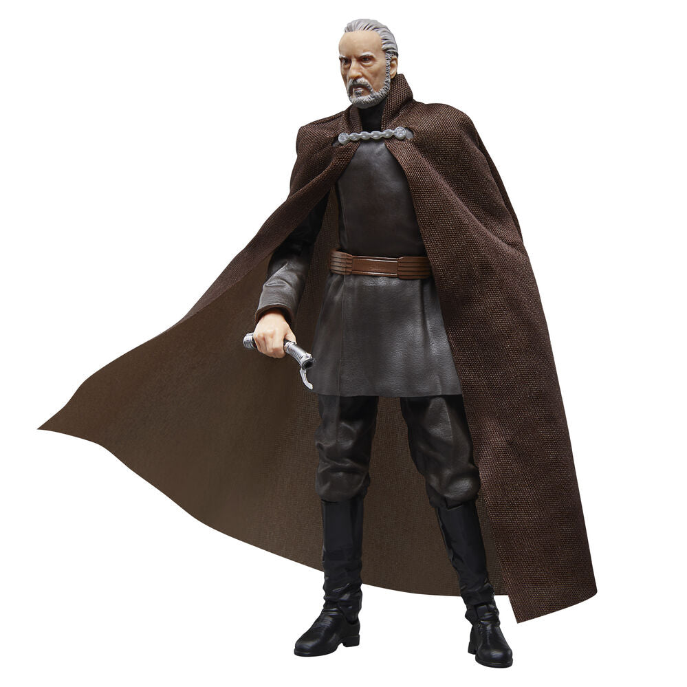 Détail des articulations flexibles permettant différentes poses de Count Dooku