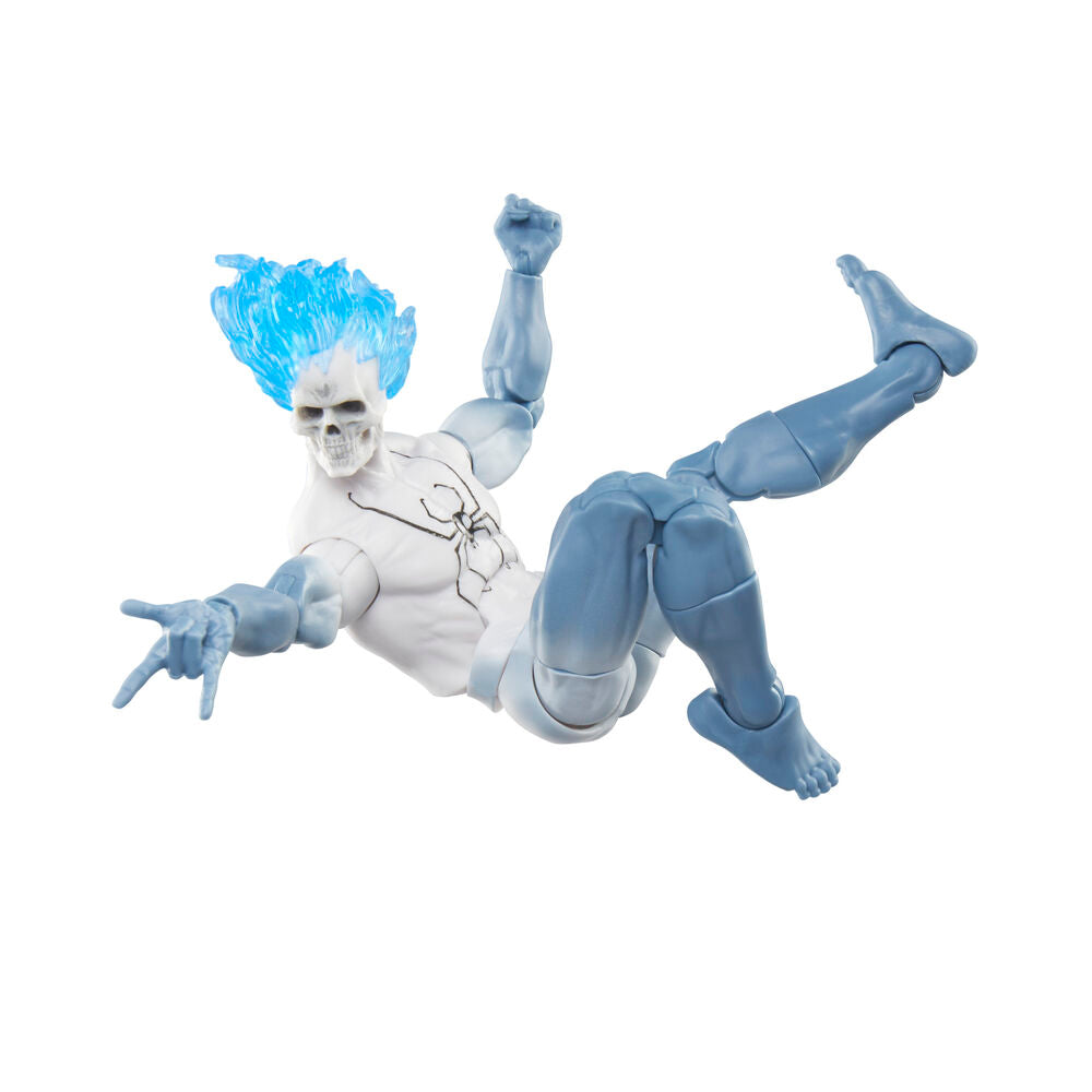 Vue latérale de la figurine Spirit Spider montrant les détails des articulations et costume