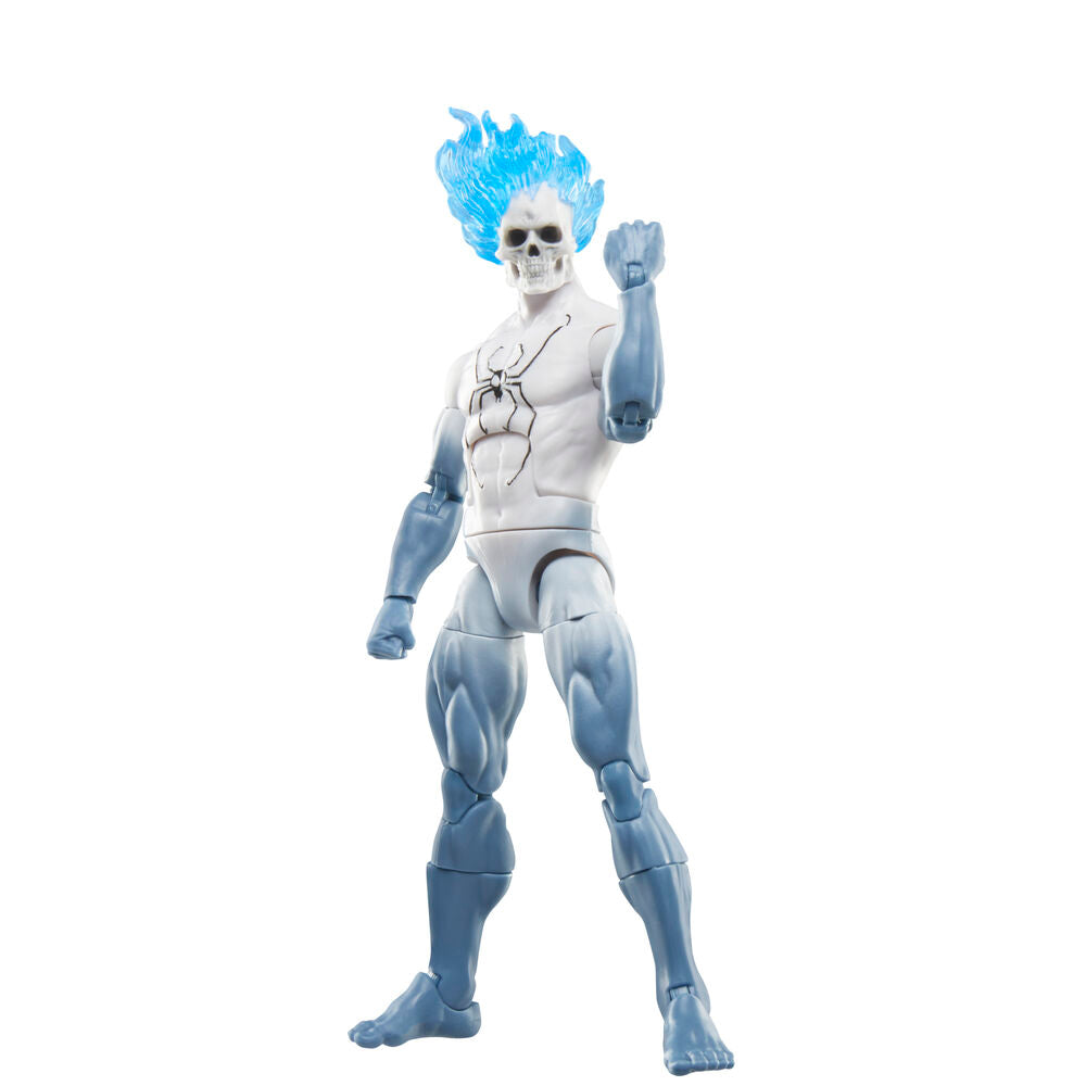Figurine Spirit Spider en position dynamique avec un accessoire main alternative rouge